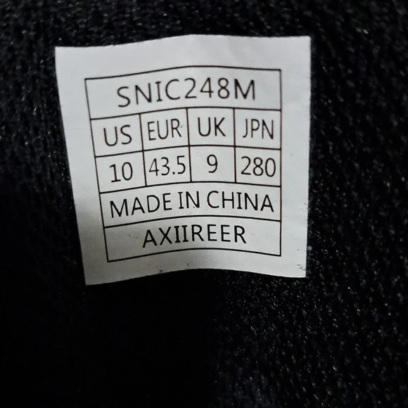 NORTI  Men's Black Lace-Up Boots Size 10 - Picture 4 of 4